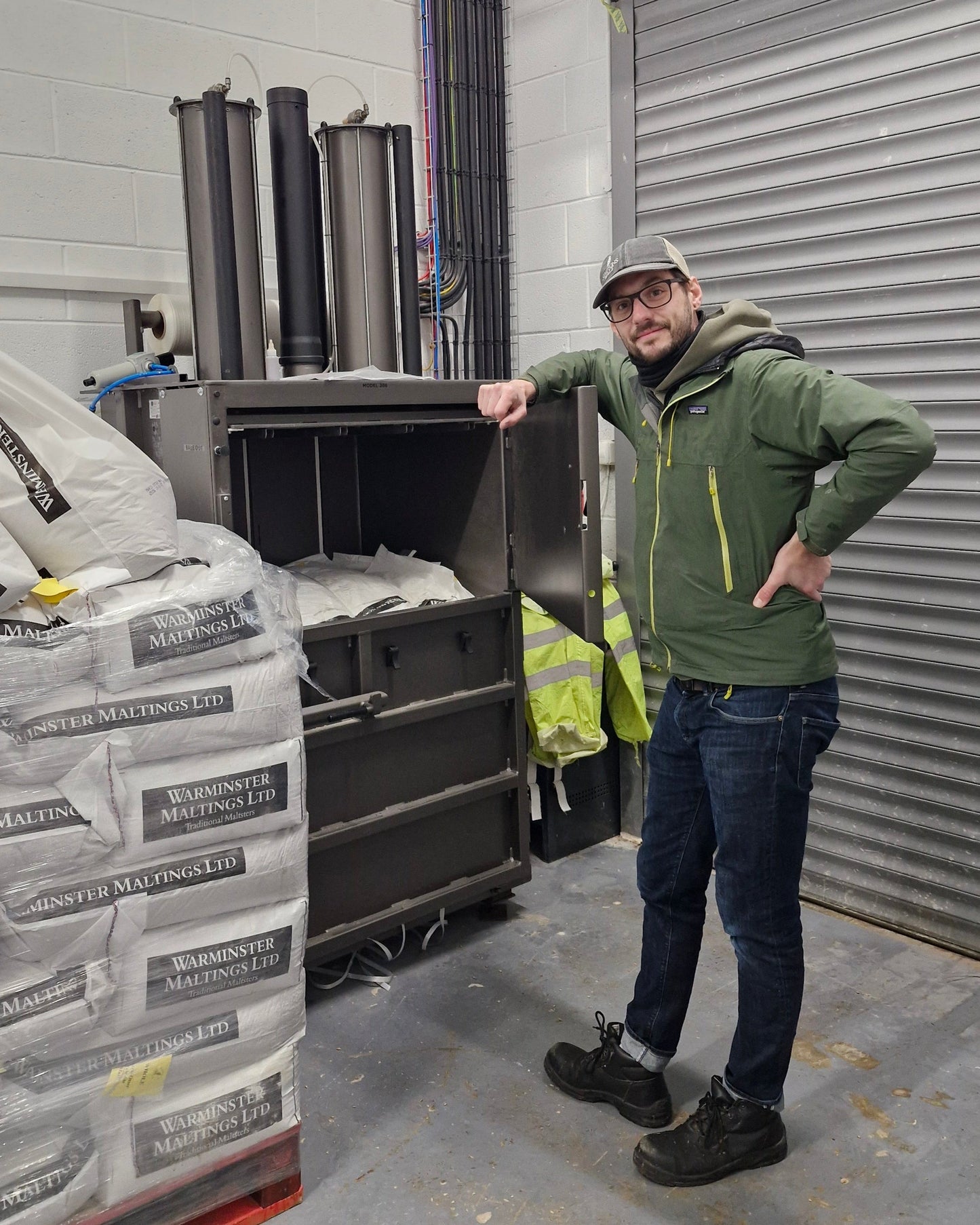 How we recycle our used Malt Bags with Suez Cornwall