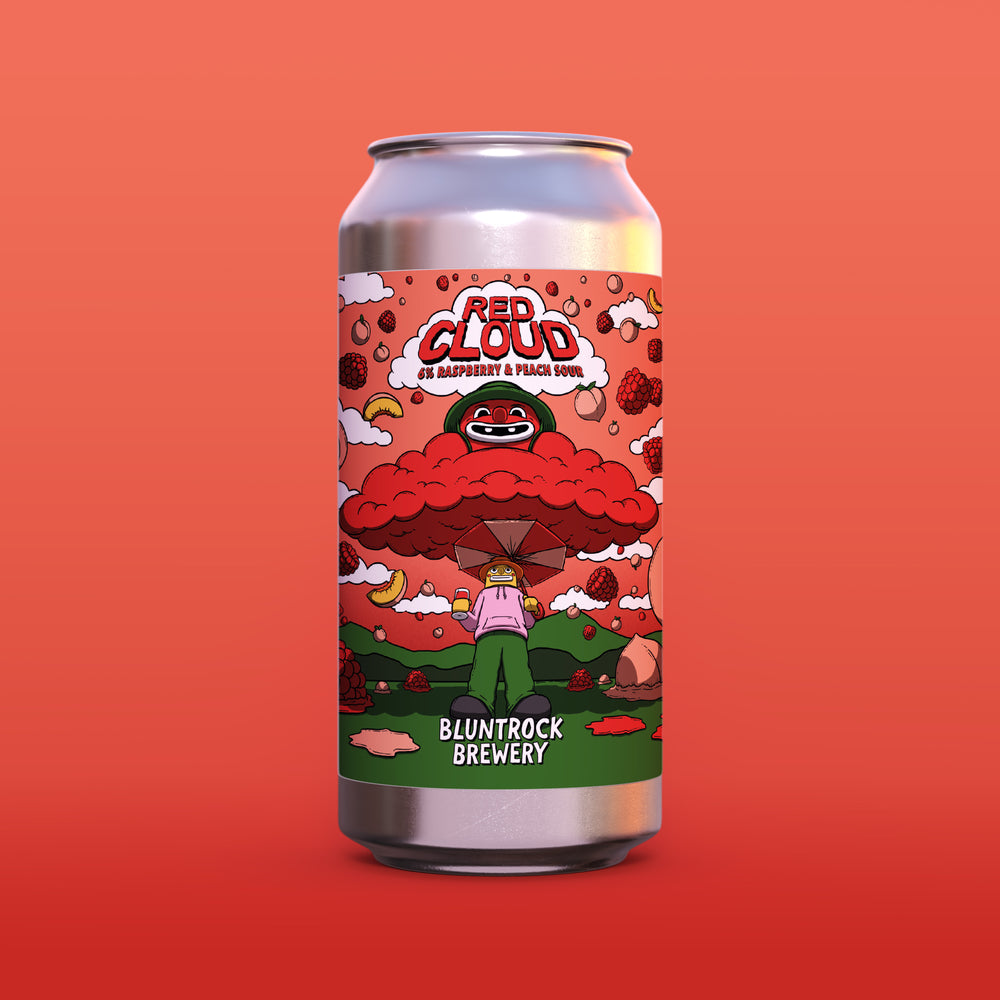 Red Cloud - 6% Raspberry & Peach - 440ml