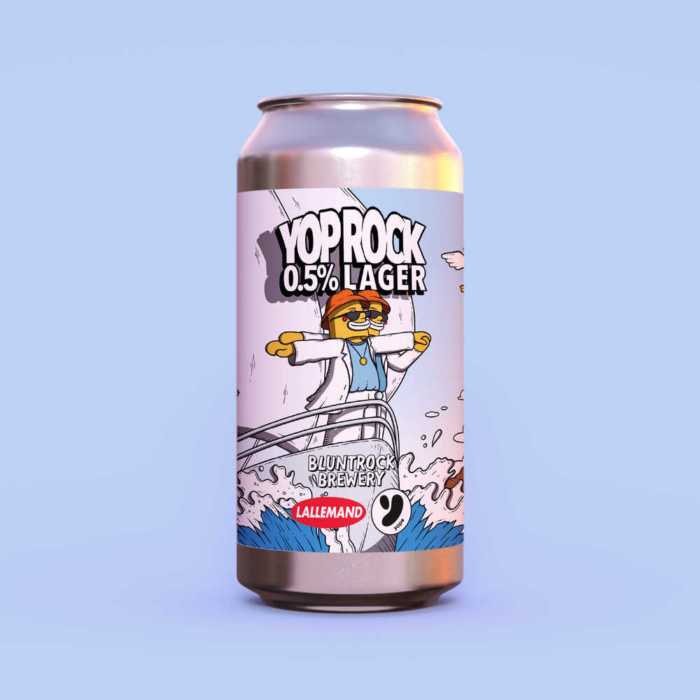 Yop Rock - 0.5% Low Alcohol Lager - 440ml