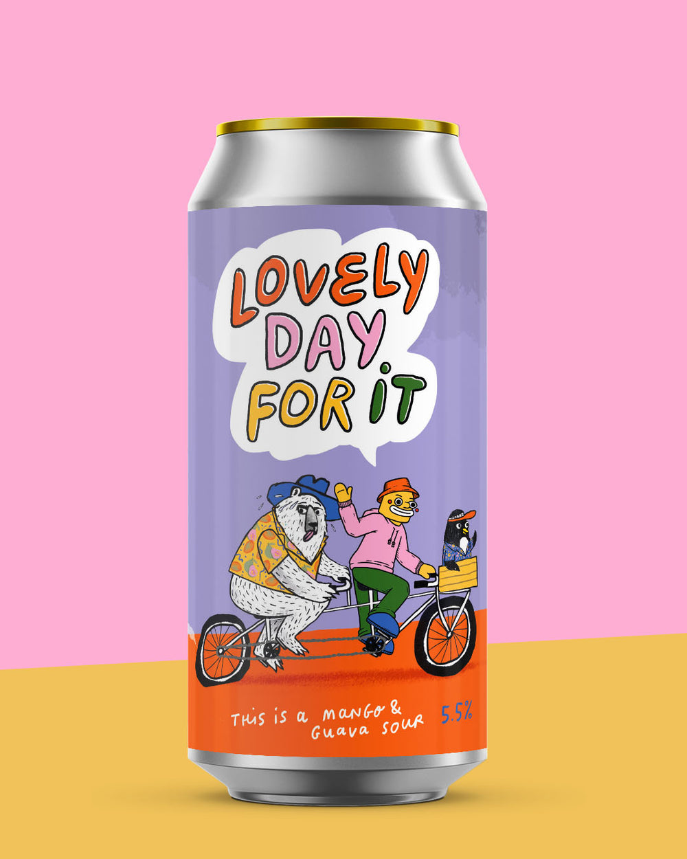 Lovely Day For It (Pretty Decent Collaboration) - 5.5% Mango & Guava Sour - 440ml