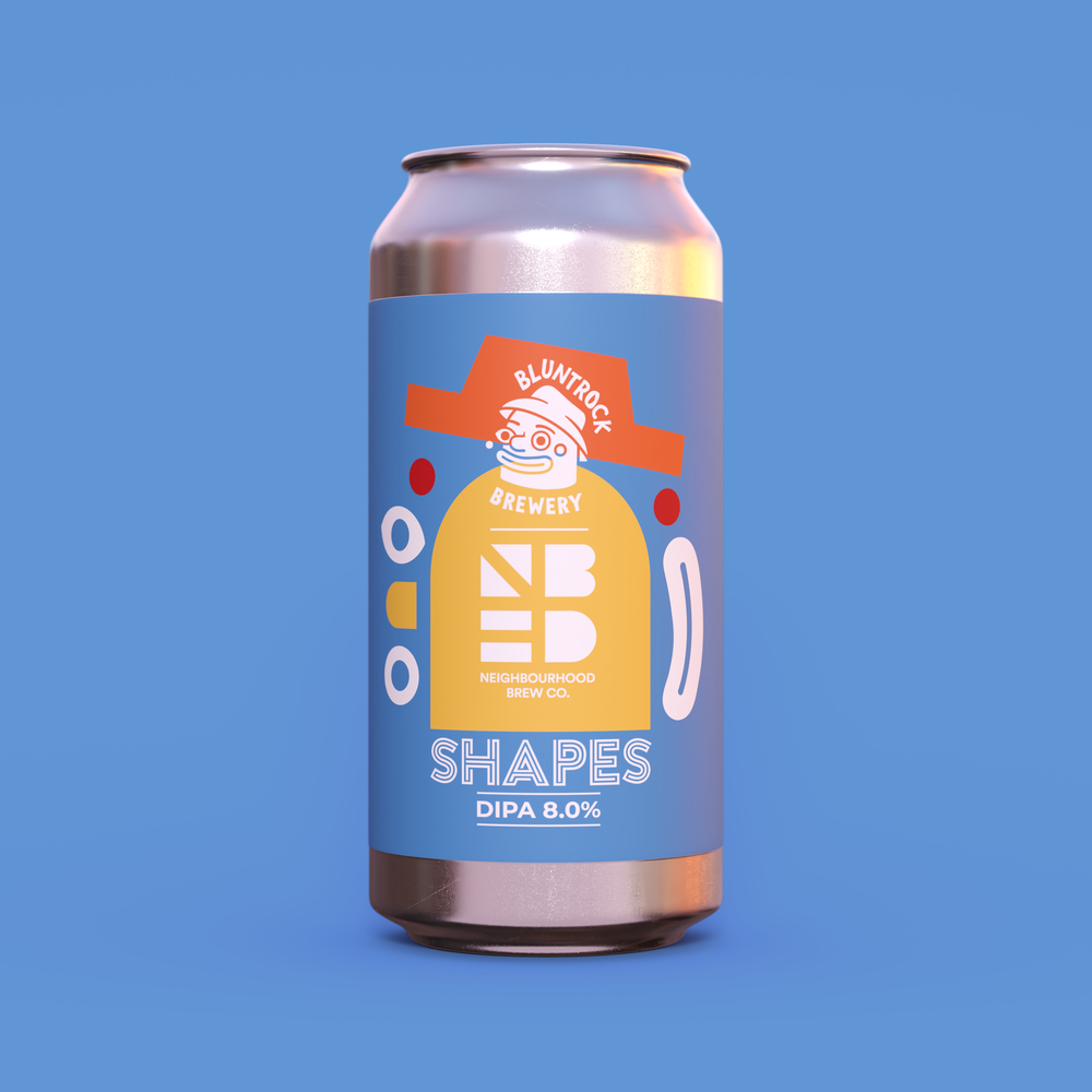 Shapes (Neighbourhood Brew Co Collab) - 8% DIPA - 440ml